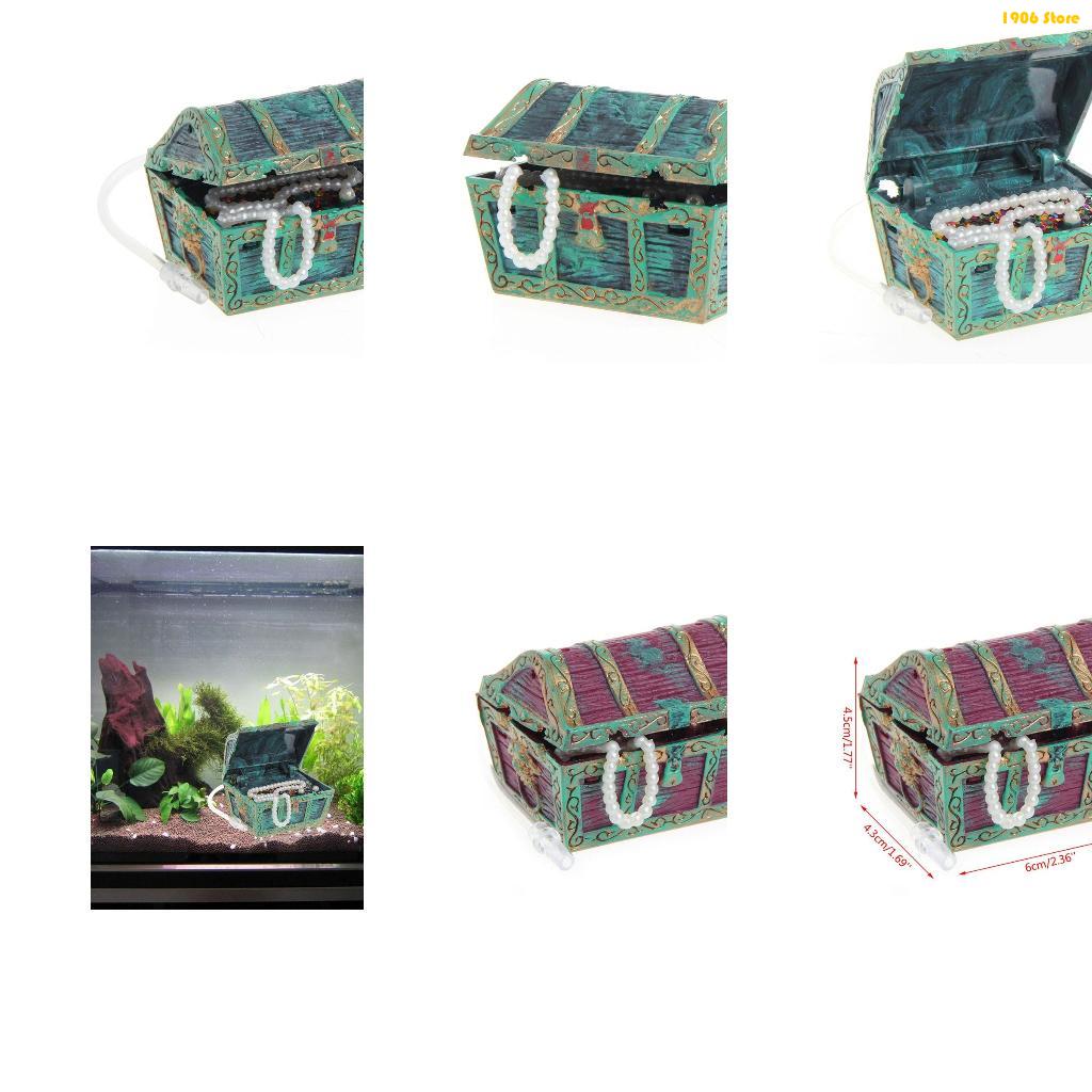 Pet X Supplies & Tack Howell Photos - U1JB Dekorasi Peti Harta Karun Akuarium