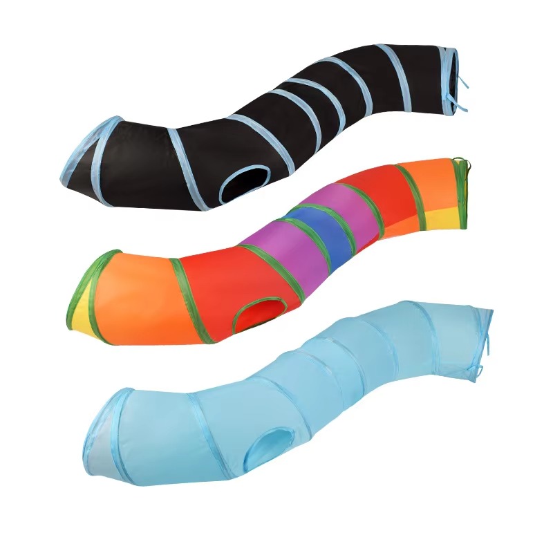 Cat Tunnel Toy - 10 pcs Mainan Kucing Lipat Universal,