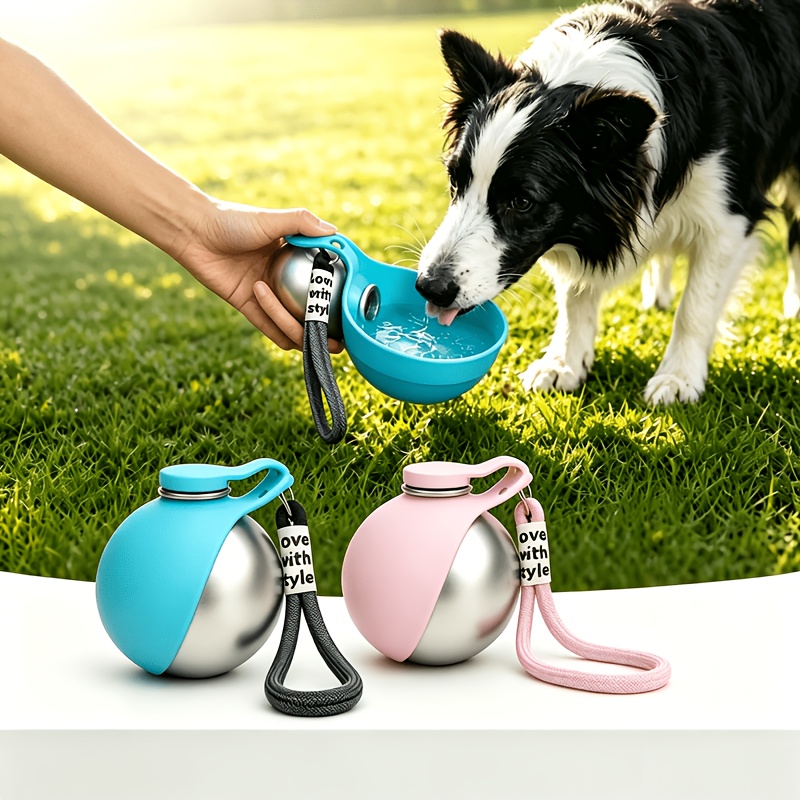 Pet Supplies Coupon - Botol Air Anjing Stainless Steel 285ml,