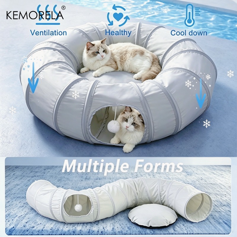 KEMORELA Terowongan Kucing Pen - Cat Tunnel Toy ulasan dan harga