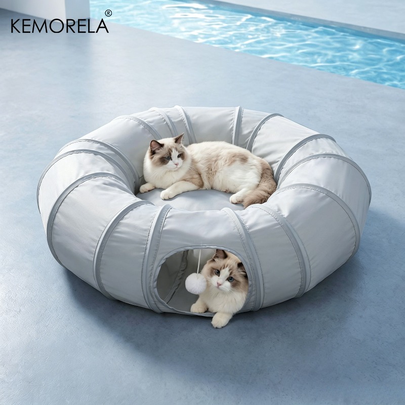 KEMORELA Terowongan Kucing Pen - Cat Tunnel Toy ulasan dan harga