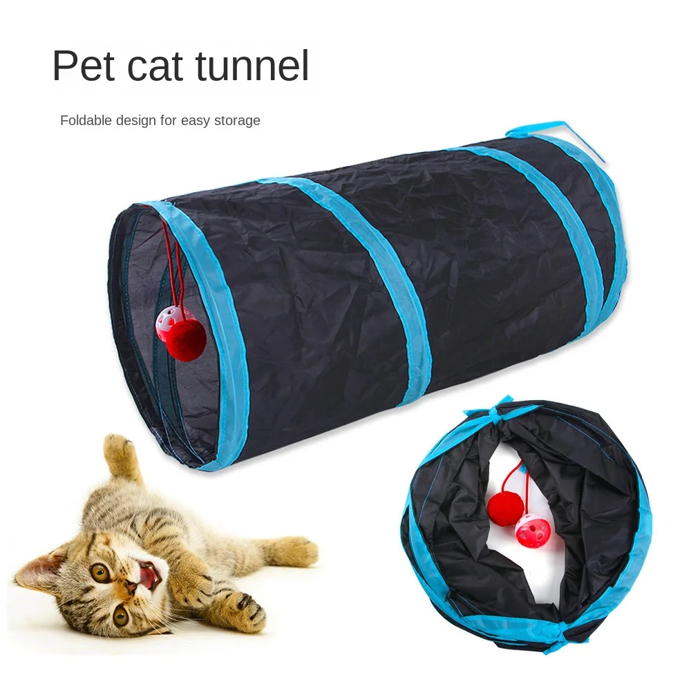 Terowongan Kucing Lipat Perlen - Cat Tunnel Toy ulasan dan harga