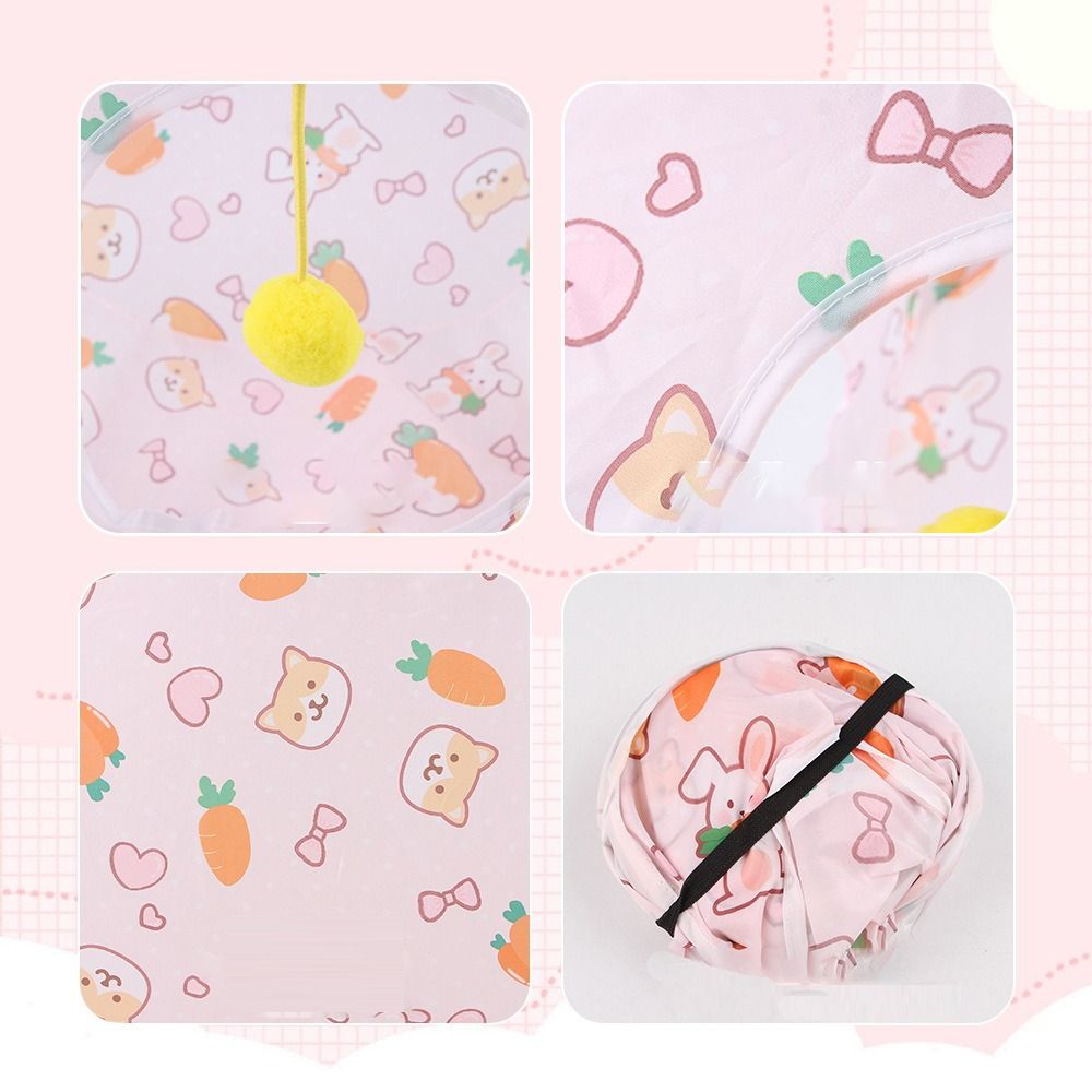 Terowongan Kucing Lipat dari P - Cat Tunnel Toy ulasan dan harga