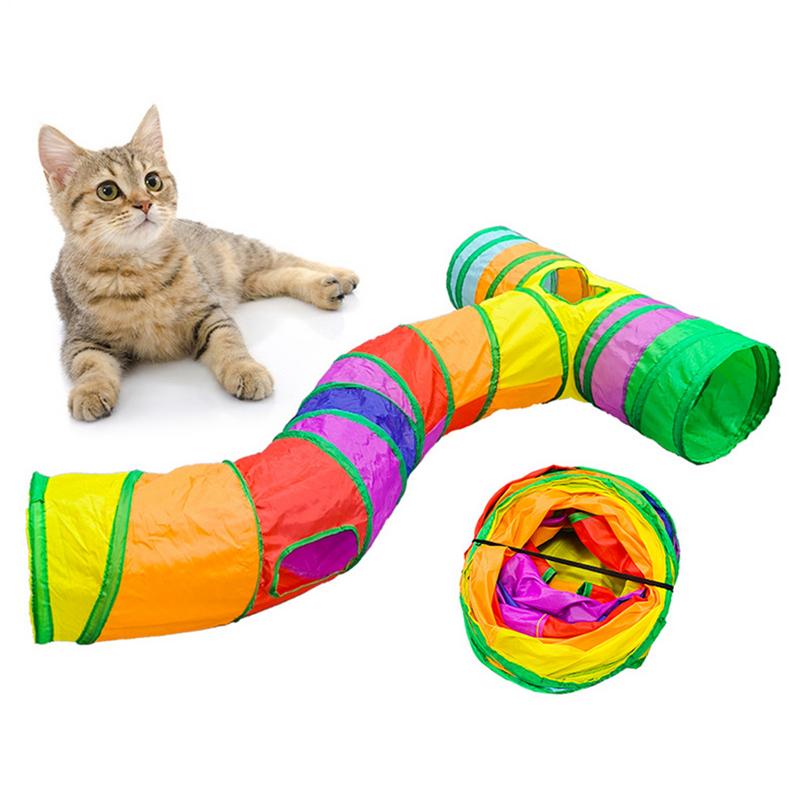 Mainan kucing berbentuk tabung - Cat Tunnel Toy ulasan dan harga