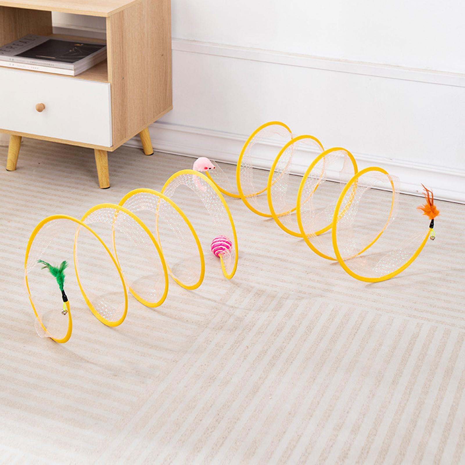 Terowongan Mainan Kucing Lipat - Cat Tunnel Toy ulasan dan harga
