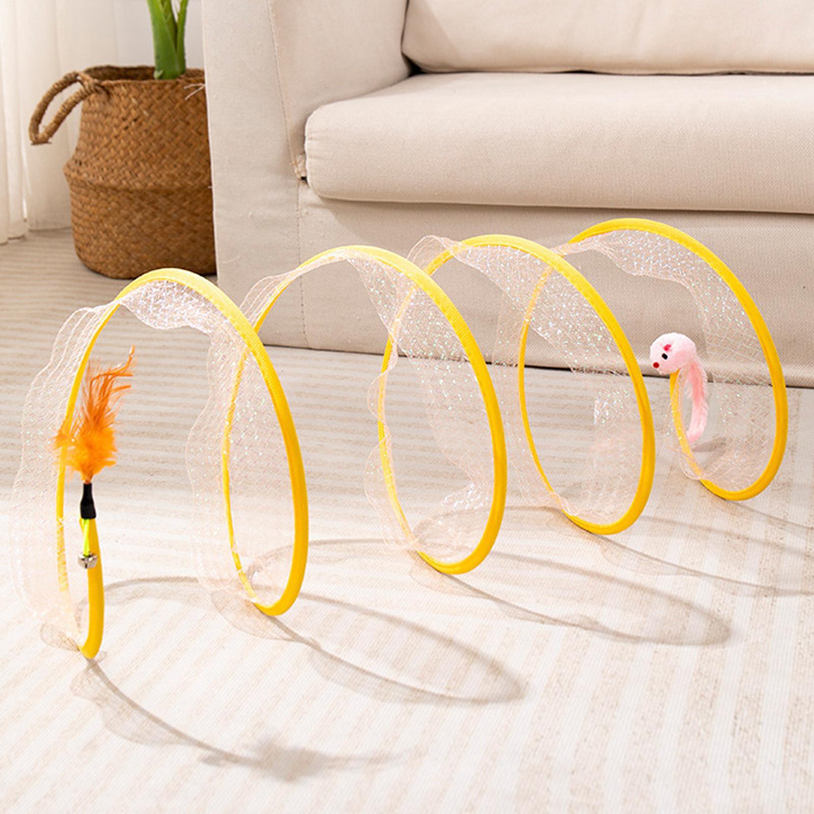 Terowongan Mainan Kucing Lipat - Cat Tunnel Toy ulasan dan harga