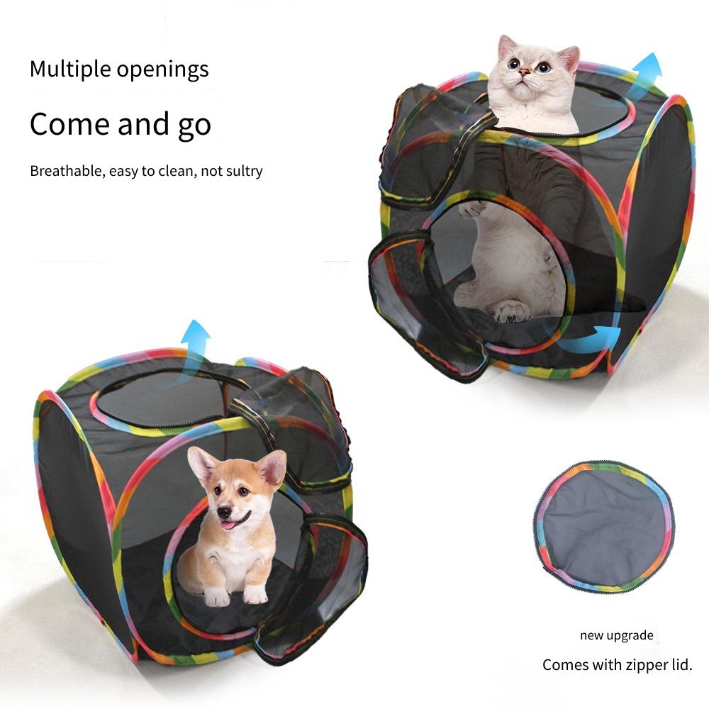 Terowongan kucing jaring luar  - Cat Tunnel Toy ulasan dan harga