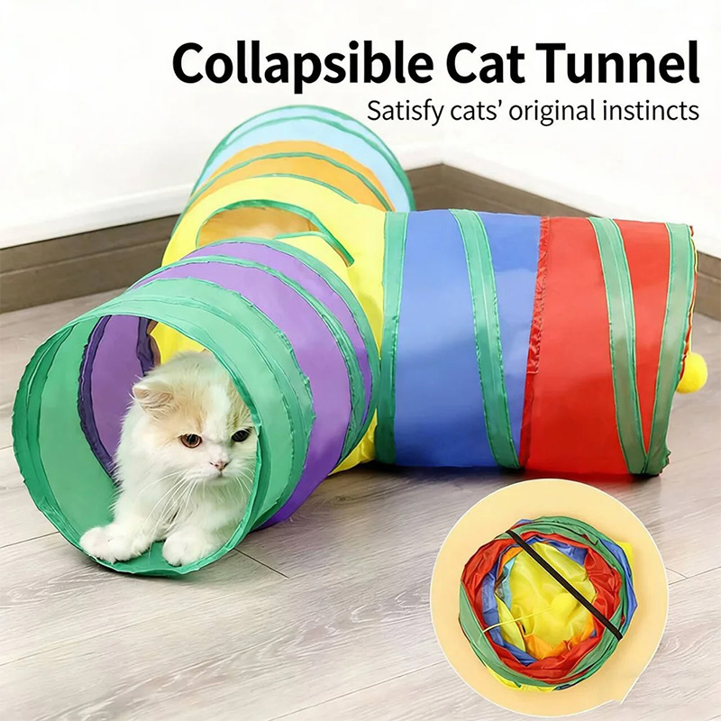 Terowongan Kucing, Tabung Hewa - Cat Tunnel Toy ulasan dan harga