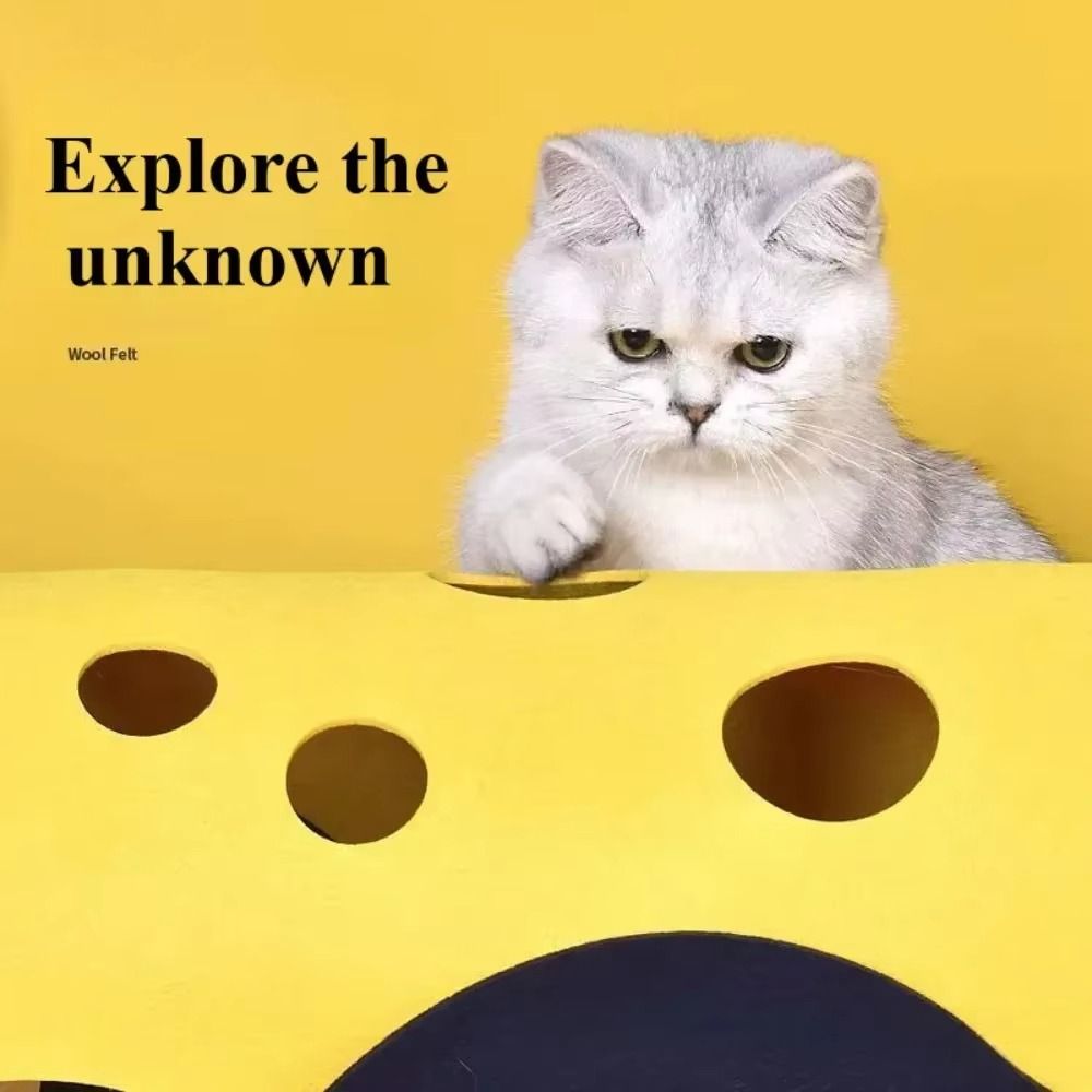 Terowongan Kucing Lipat Tahan  - Cat Tunnel Toy ulasan dan harga